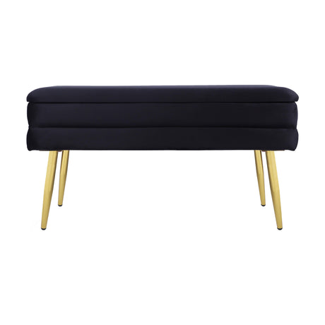 Ziva Velvet Storage Bench by TOV Furniture at Eve Furniture