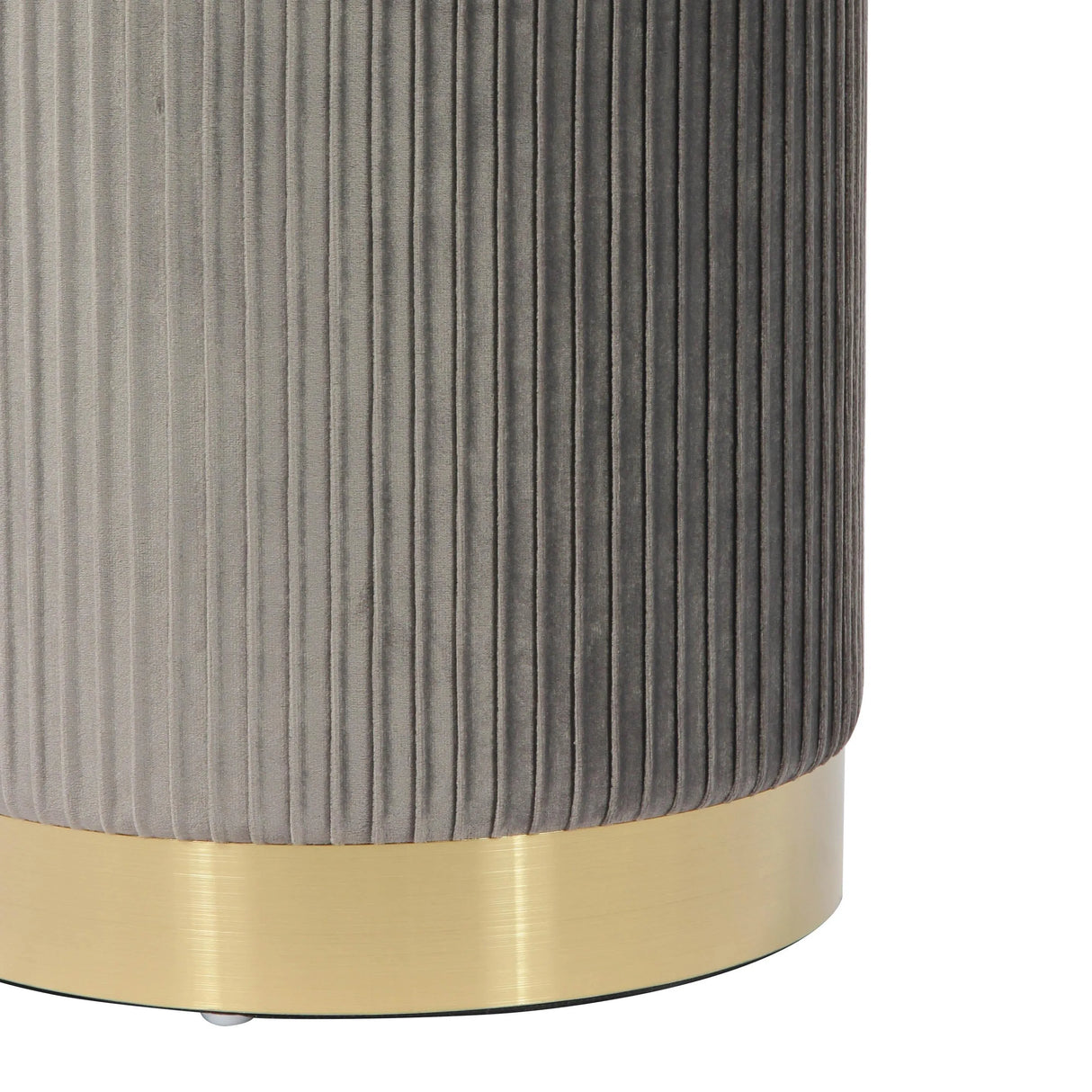 Zoe Velvet Storage Ottoman by TOV Furniture at Eve Furniture