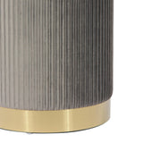 Zoe Velvet Storage Ottoman by TOV Furniture at Eve Furniture