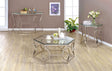 Zola Chrome End Table by Furniture of America at Eve Furniture