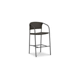 Zola Dark Brown Outdoor Bar Stool by Moe's Home at Eve Furniture