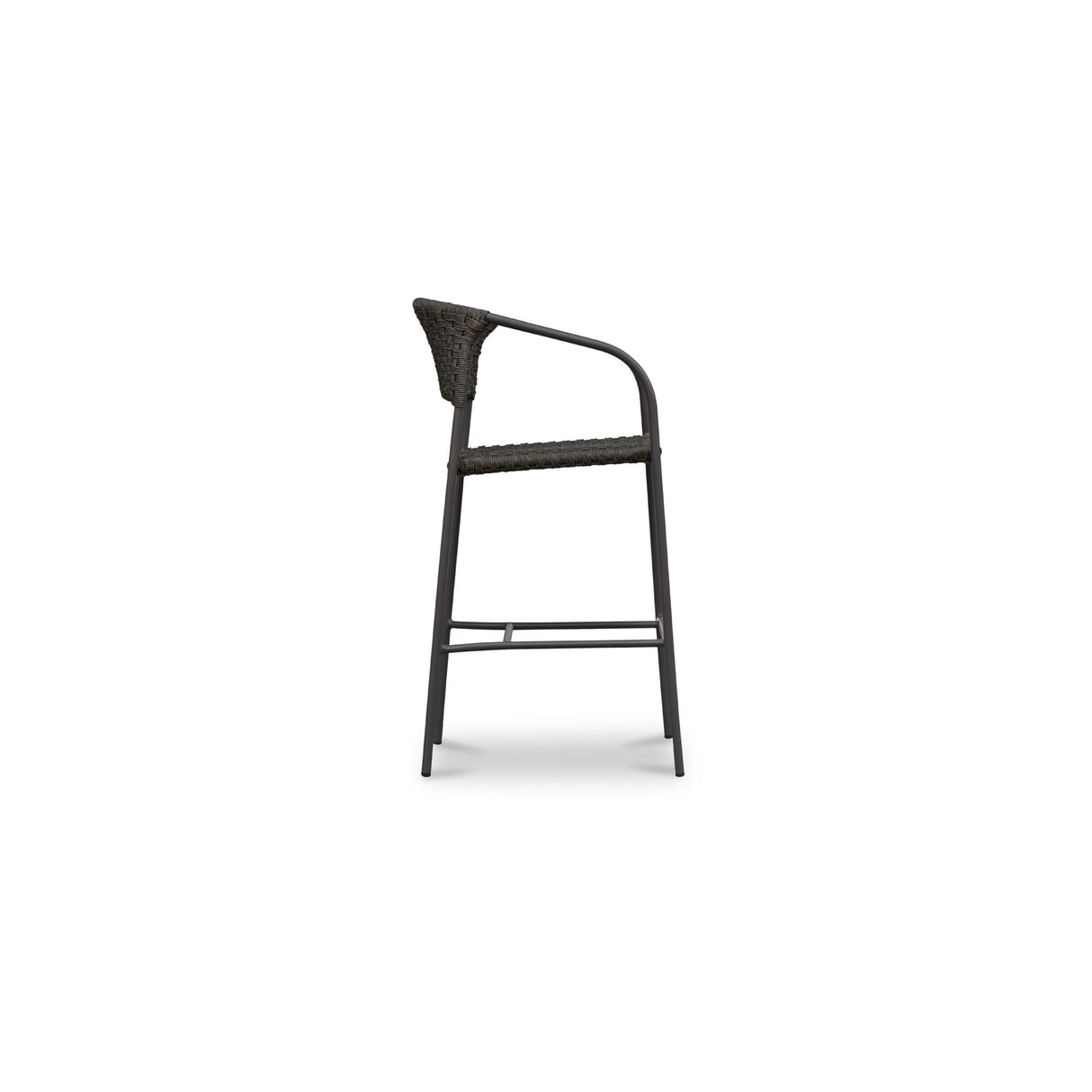 Zola Dark Brown Outdoor Bar Stool by Moe's Home at Eve Furniture
