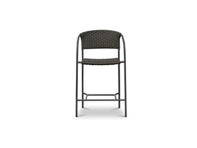 Zola Dark Brown Outdoor Counter Chair by MOES at Eve Furniture