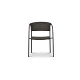 Zola Dark Brown Outdoor Dining Chair (Set of 2) by MOES at Eve Furniture
