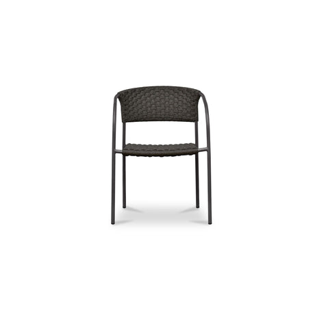 Zola Dark Brown Outdoor Dining Chair (Set of 2) by MOES at Eve Furniture