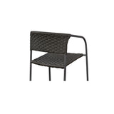 Zola Dark Brown Outdoor Dining Chair (Set of 2) by MOES at Eve Furniture