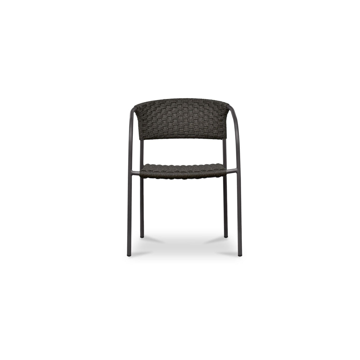 Zola Dark Brown Outdoor Dining Chair (Set of 2) by Moe's Home at Eve Furniture