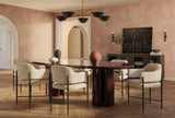 Zola Lacquer Oval 94.5" Dining Table by TOV Furniture at Eve Furniture