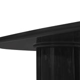 Zola Lacquer Oval 94.5" Dining Table by TOV Furniture at Eve Furniture