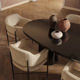 Zola Lacquer Oval 94.5" Dining Table by TOV Furniture at Eve Furniture