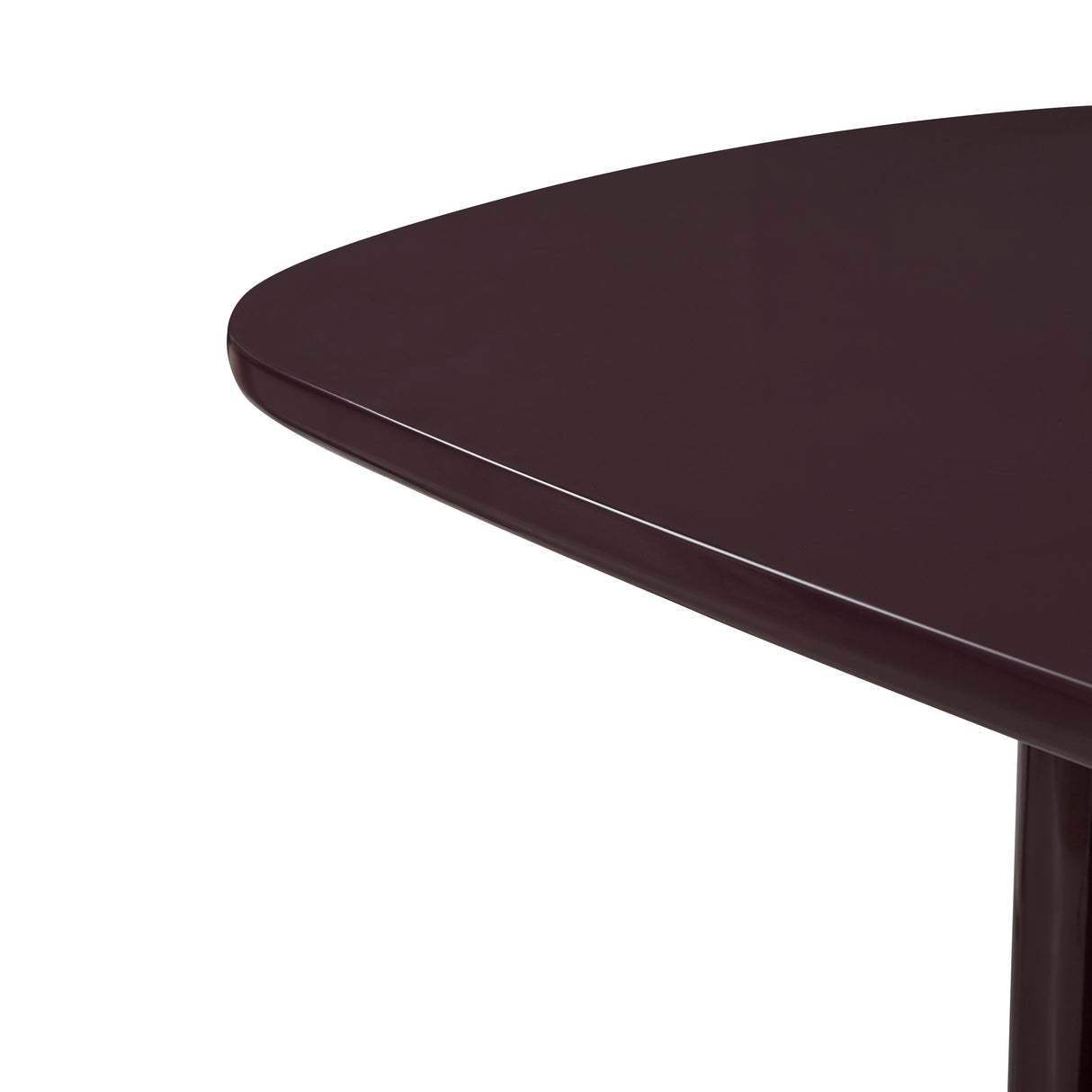 Zola Lacquer Oval 94.5" Dining Table by TOV Furniture at Eve Furniture