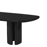 Zola Lacquer Oval 94.5" Dining Table by TOV Furniture at Eve Furniture