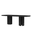 Zola Lacquer Oval 94.5" Dining Table by TOV Furniture at Eve Furniture