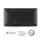 Zoned ActiveDough Bamboo Charcoal Queen Pillow by Malouf at Eve Furniture