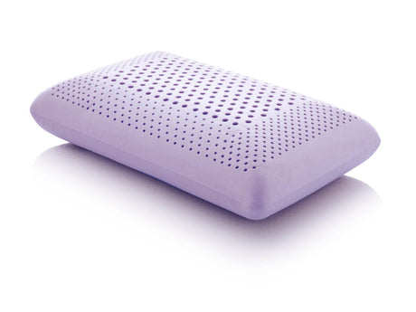 Zoned Dough Lavender King Pillow by Malouf at Eve Furniture