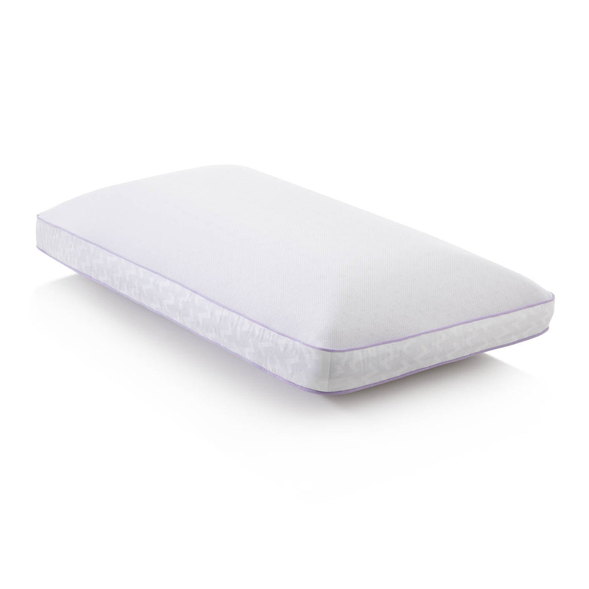 Zoned Dough Lavender Queen Pillow by Malouf at Eve Furniture