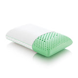 Zoned Dough Peppermint King Pillow by Malouf at Eve Furniture