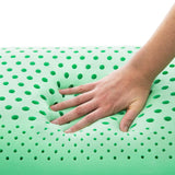 Zoned Dough Peppermint King Pillow by Malouf at Eve Furniture