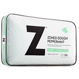 Zoned Dough Peppermint King Pillow by Malouf at Eve Furniture