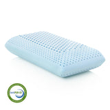 Zoned Gel Dough White King High Loft Pillow by Malouf at Eve Furniture