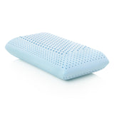 Zoned Gel Dough White King High Loft Pillow by Malouf at Eve Furniture