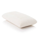 Zoned Talalay Latex White Queen High Loft - Plush Pillow by Malouf at Eve Furniture