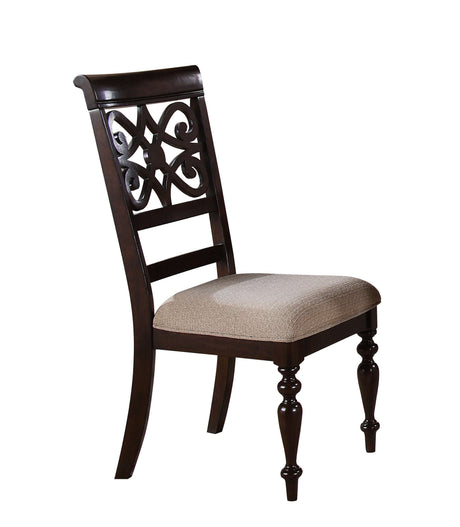 Zora Cherry Dining Room Set by Cosmos Furniture at Eve Furniture
