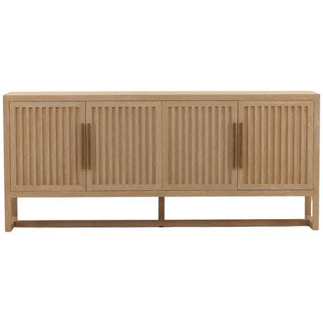 Zorion Sideboard, Light Natural by Dovetail at Eve Furniture