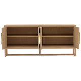 Zorion Sideboard, Light Natural by Dovetail at Eve Furniture
