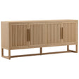 Zorion Sideboard, Light Natural by Dovetail at Eve Furniture