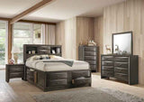 Zosimo Gray 5-Piece Queen Bedroom Set by Furniture of America at Eve Furniture