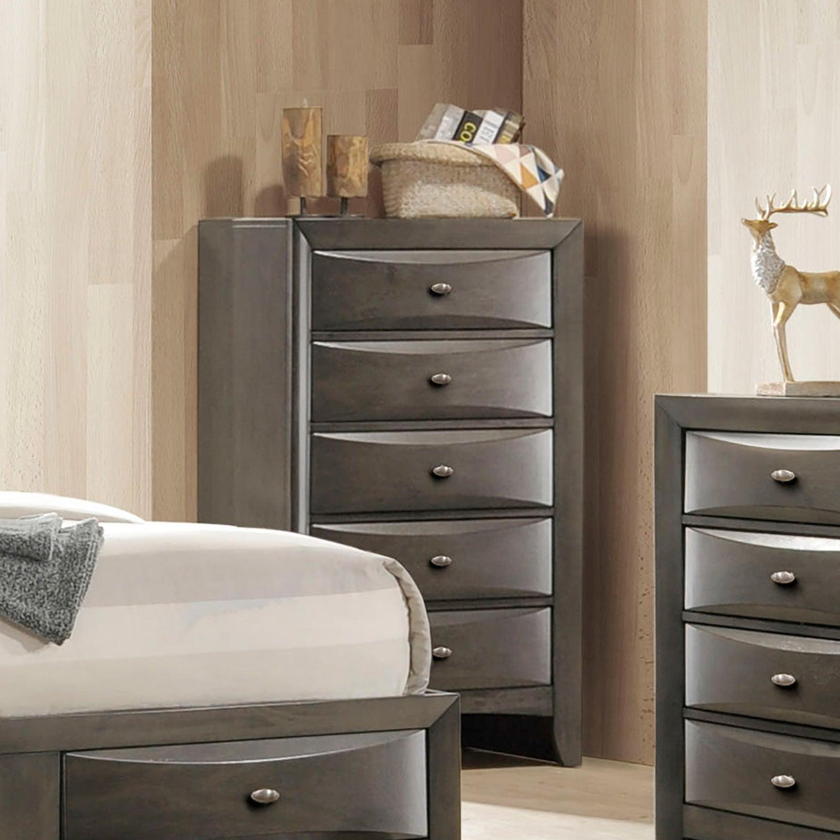 Zosimo Gray Chest by Furniture of America at Eve Furniture