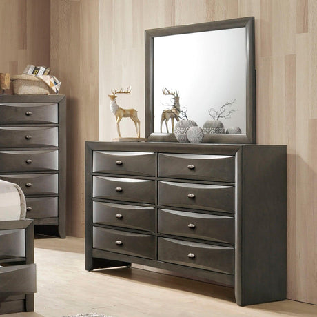 Zosimo Gray Dresser by Furniture of America at Eve Furniture