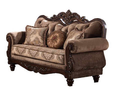 Zoya Brown Living Room Set by Cosmos Furniture at Eve Furniture