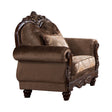 Zoya Brown Living Room Chair by Cosmos Furniture at Eve Furniture