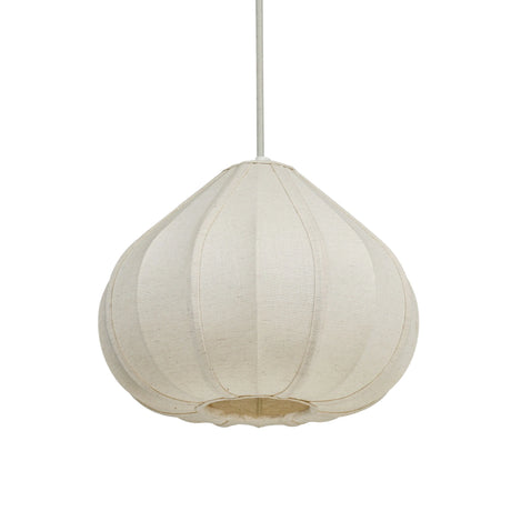 Zubeda Cotton Teardrop Pendant Lamp by TOV Furniture at Eve Furniture