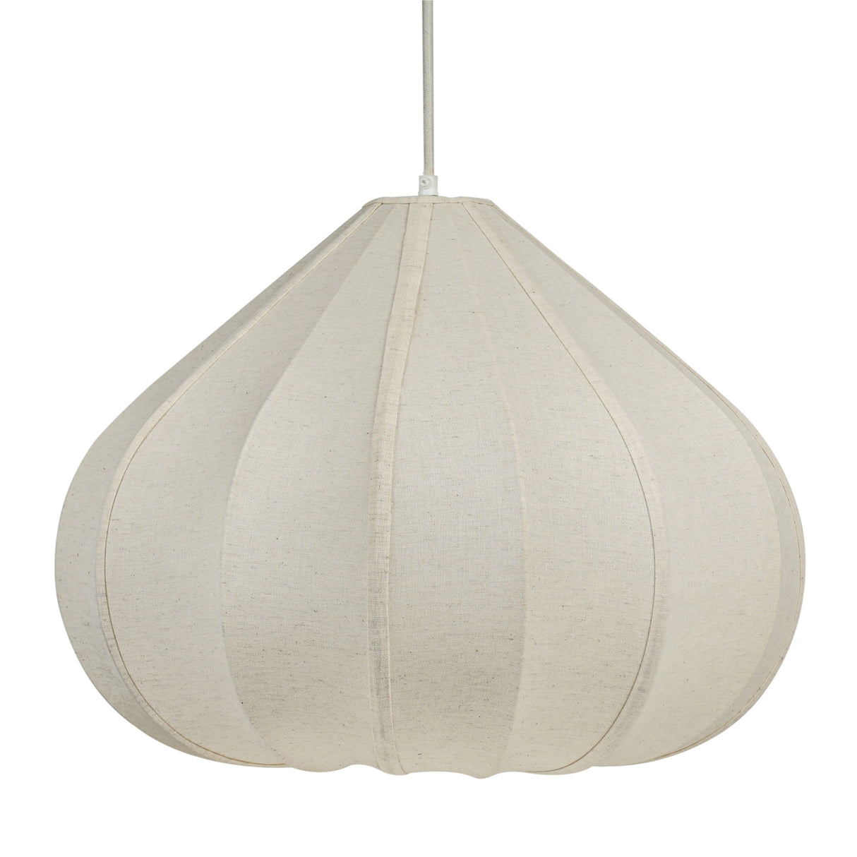 Zubeda Cotton Teardrop Pendant Lamp by TOV Furniture at Eve Furniture