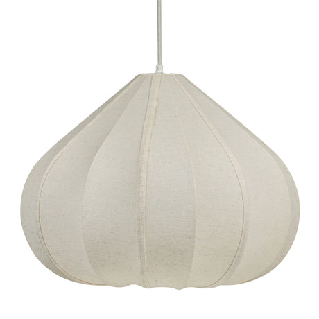 Zubeda Cotton Teardrop Pendant Lamp by TOV Furniture at Eve Furniture