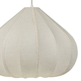 Zubeda Cotton Teardrop Pendant Lamp by TOV Furniture at Eve Furniture