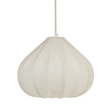 Zubeda Cotton Teardrop Pendant Lamp by TOV Furniture at Eve Furniture