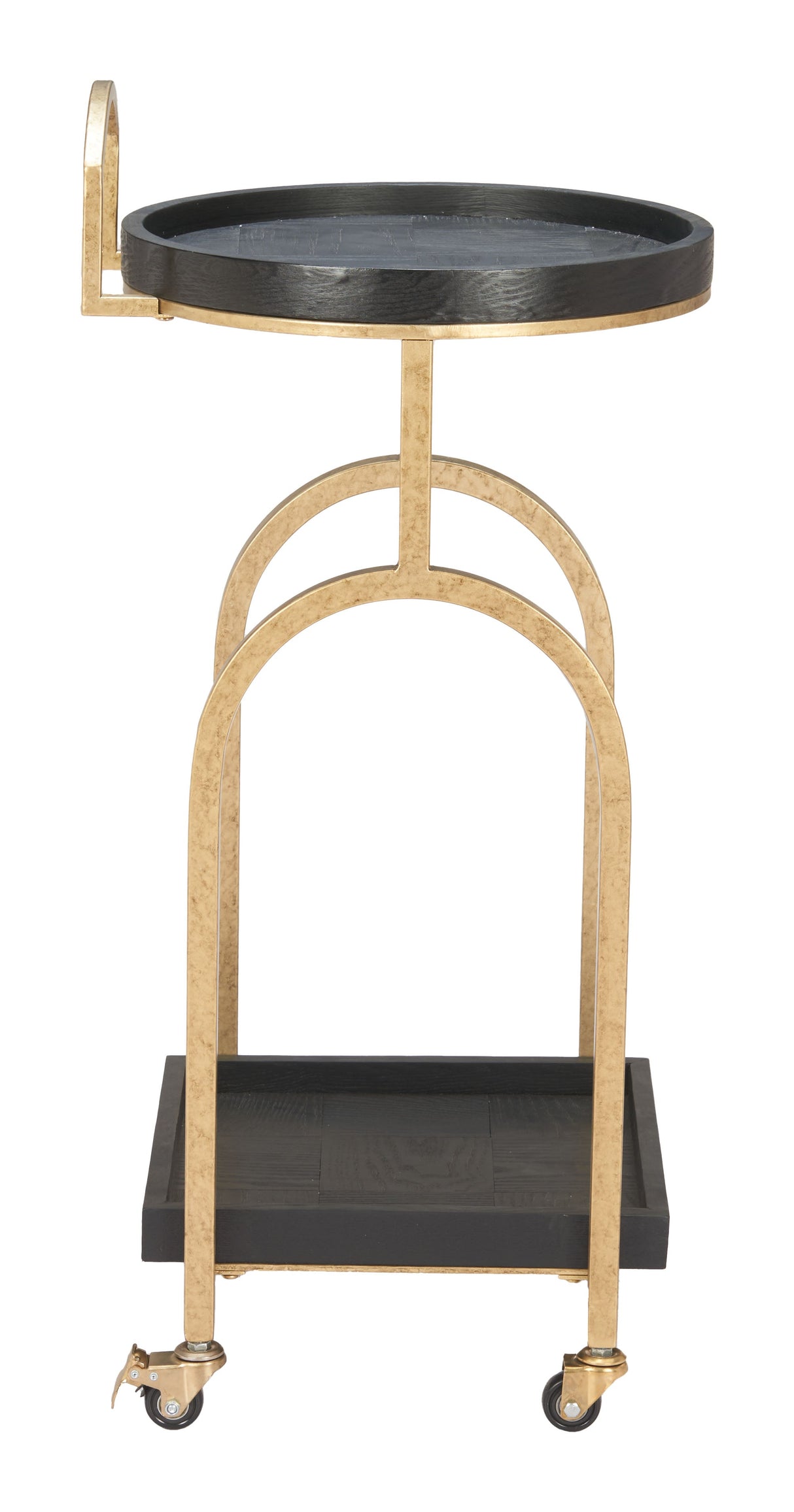 Zukei Black Bar Cart by Zuomod at Eve Furniture