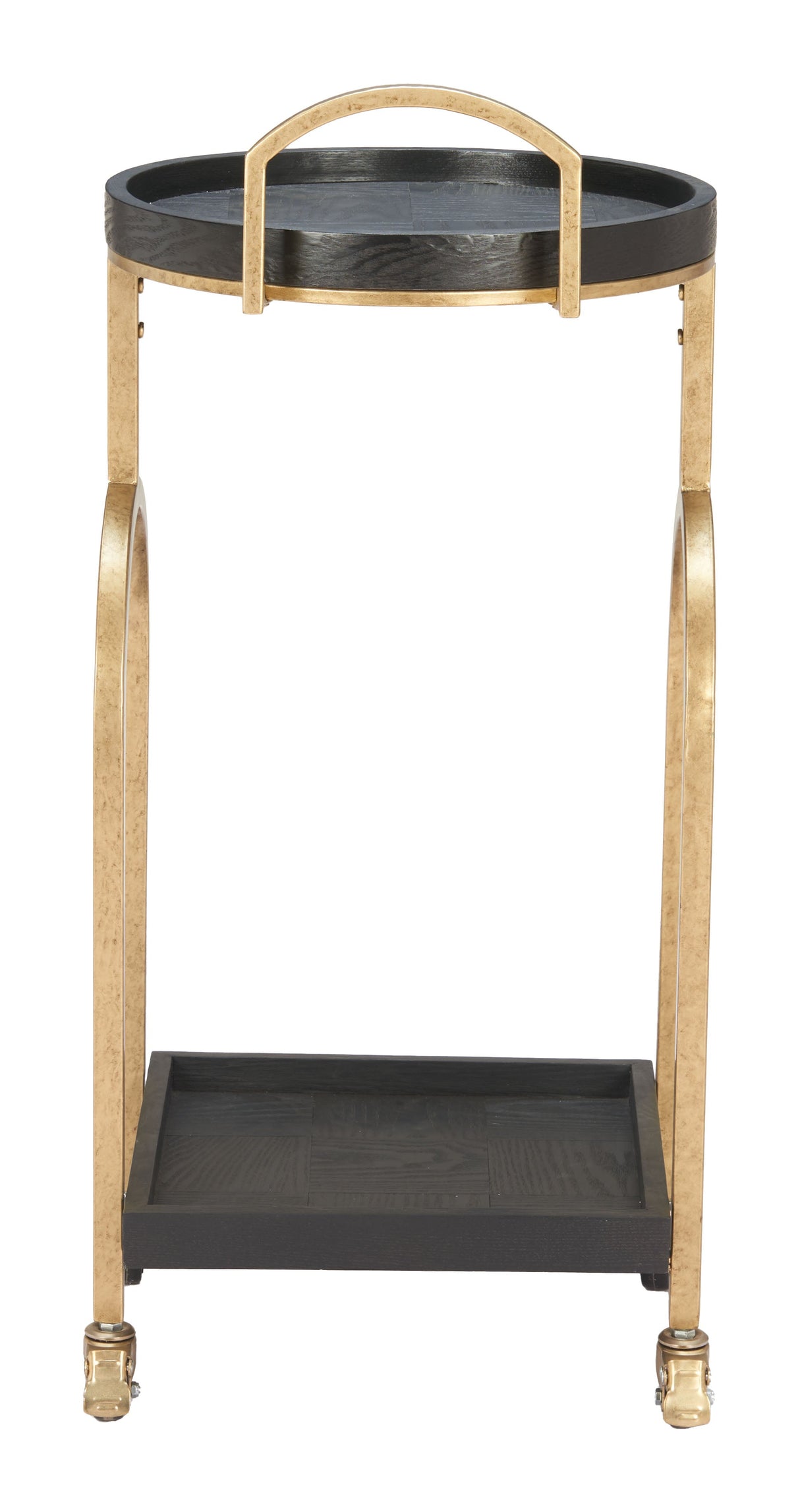 Zukei Black Bar Cart by Zuomod at Eve Furniture