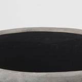 Zuma 27.2L x 18.1W x 24.4H Light Gray Ceramic Floor Vase by Mercana at Eve Furniture