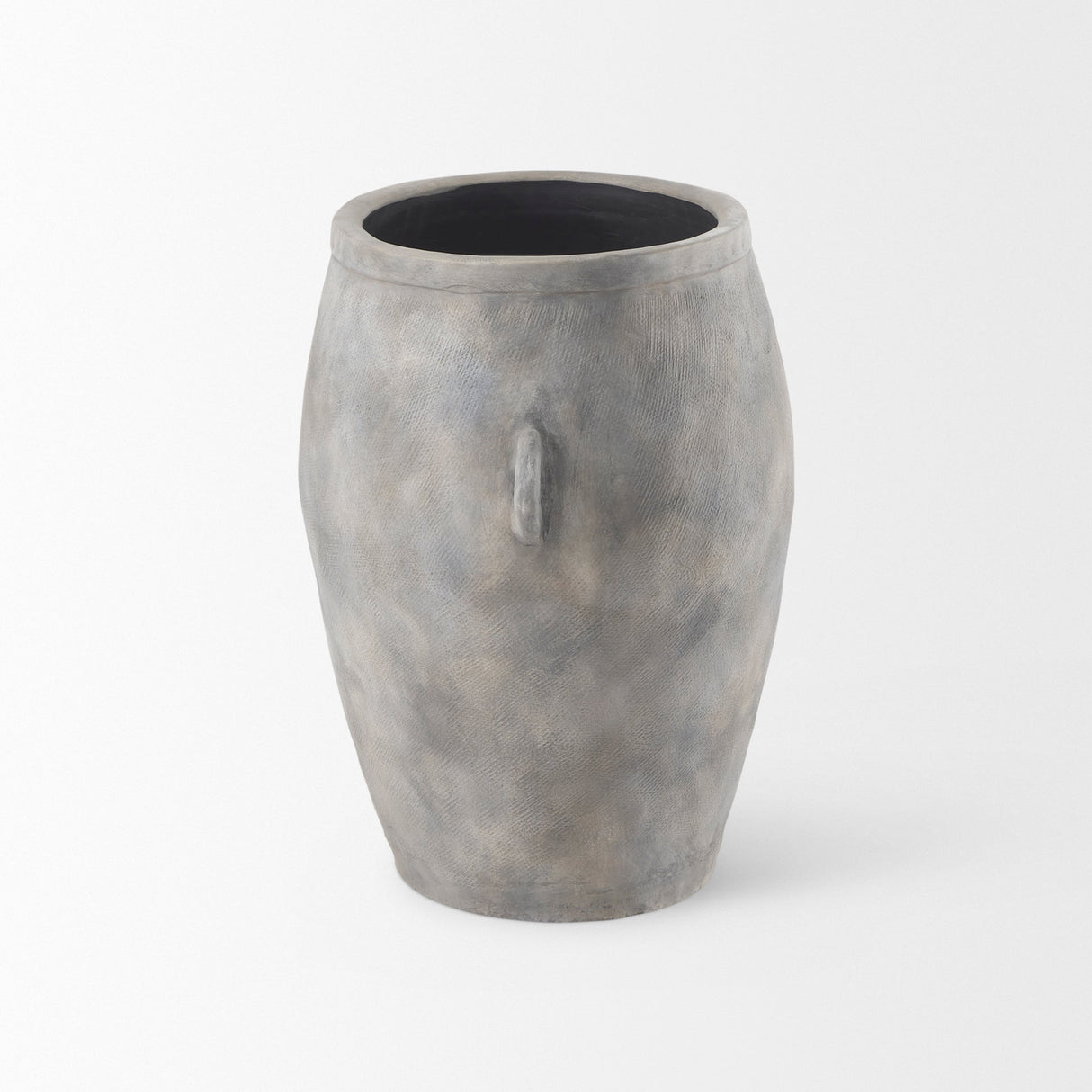 Zuma Light Gray Ceramic Floor Vase by Mercana at Eve Furniture