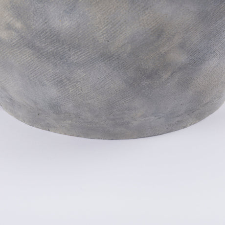 Zuma Light Gray Ceramic Floor Vase by Mercana at Eve Furniture