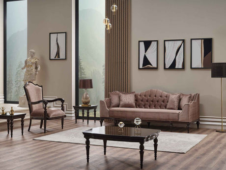 Zumrut Chair Light Brown by Furnia at Eve Furniture