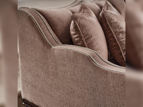 Zumrut Light Brown 3-pieces (Sofa & Loveseat & Chair) Livingroom Set by Furnia at Eve Furniture