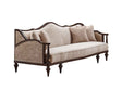 Zumrut Lux Beige Stationary Sofa by Furnia at Eve Furniture