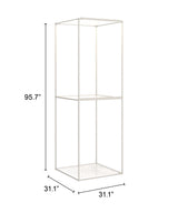 Zuo Light Gray Chair Display by Zuomod at Eve Furniture