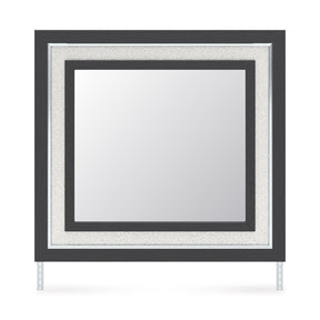Zuraleus Black Bedroom Mirror by ASHLEY FURNITURE at Eve Furniture